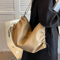 Large Capacity Soft Leather Crossbody Bag for Women
