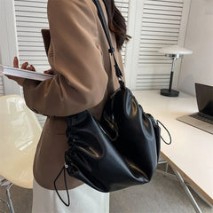 Large Capacity Soft Leather Crossbody Bag for Women