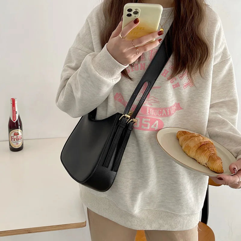 CGCBAG Women's Shoulder Bag High PU Leather Crossbody Handbag