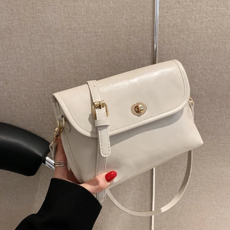 CGCBAG Small Messenger Bag For Women Shoulder Bag High PU Leather Handbags Femal
