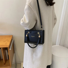 Vintage Designer Handbags Small Messenger Bag High PU Leather Women Shoulder Bag