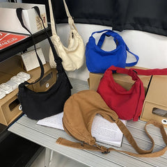 Canvas Shoulder Bag For Women Large Crossbody Tote Bag