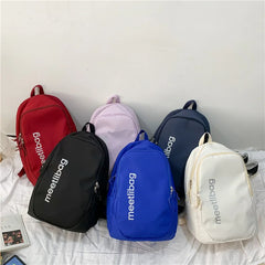 CGCBAG Women Backpack Large Capacity Waterproof Nylon School Travel Bag