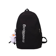 CGCBAG Women Backpack Large Capacity Waterproof Nylon School Travel Bag