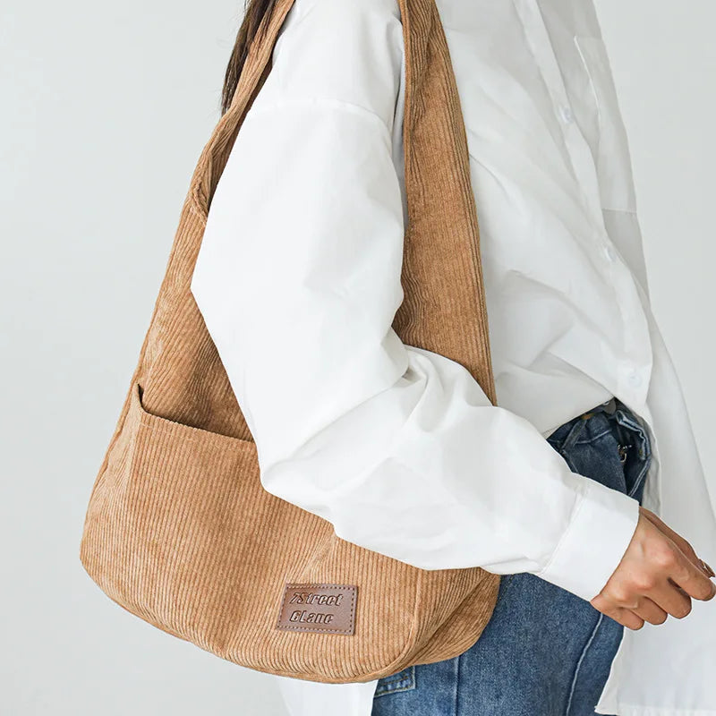 CGCBAG Large Capacity Canvas Shoulder Bag For Women Tote Bag Female Handbags