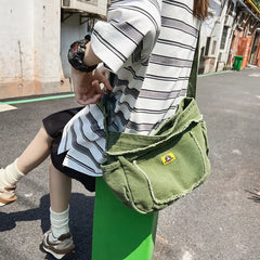 Large Capacity Canvas Tote Bag For Women Shoulder Bag Crossbody Handbag