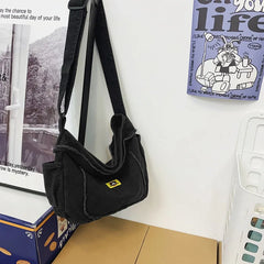 Large Capacity Canvas Tote Bag For Women Shoulder Bag Crossbody Handbag