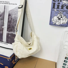 Large Capacity Canvas Tote Bag For Women Shoulder Bag Crossbody Handbag
