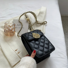 Chain Shoulder Bag Large Leather Handbag