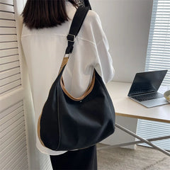 Harajuku Women Canvas Shoulder Bag Large Capacity Crossbody Bags