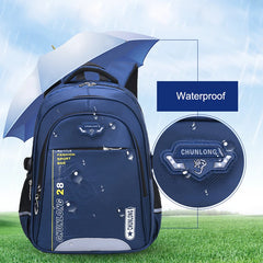 Kids School Backpack Waterproof Students Backpack 15.7inch