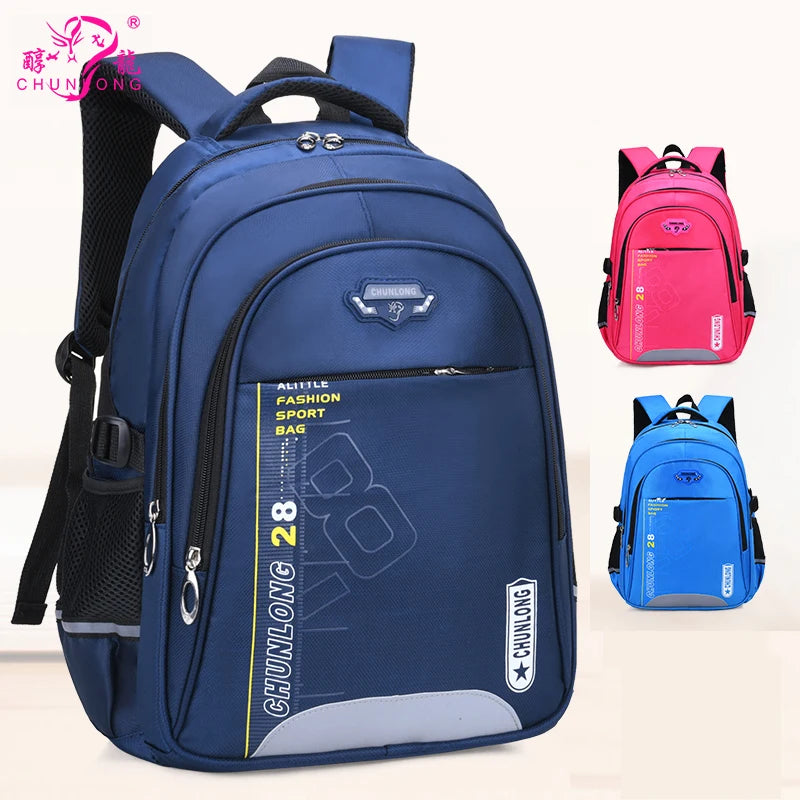 Kids School Backpack Waterproof Students Backpack 15.7inch