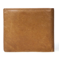 Vintage Men Leather Purse Short Man Wallets