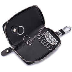 Unisex Car Key Case Multinational Key Housekeepers Zipper Purse