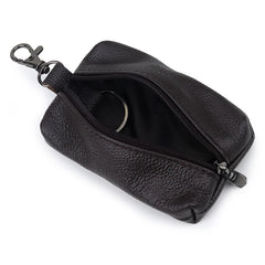 Cowhide Leather Key Wallet Key Chain Holder Men