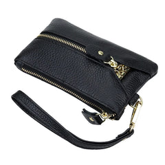 Leather Key Wallet Men & Women Car Key Bag Women Housekeepers Key Holder
