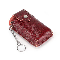 Genuine Leather Car Key Holders For Men Unisex Key Wallet
