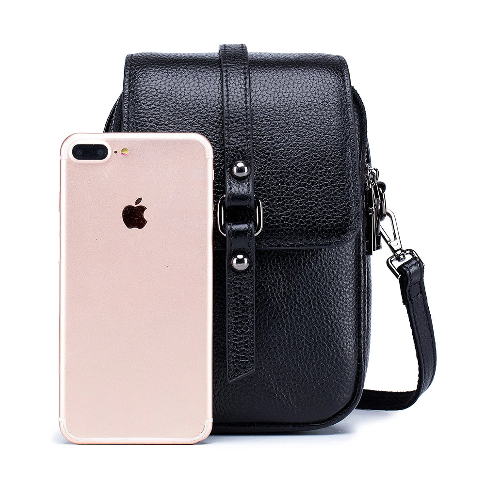 Leather Cover Style Women Messenger Bags Cross-Body Bag For Female
