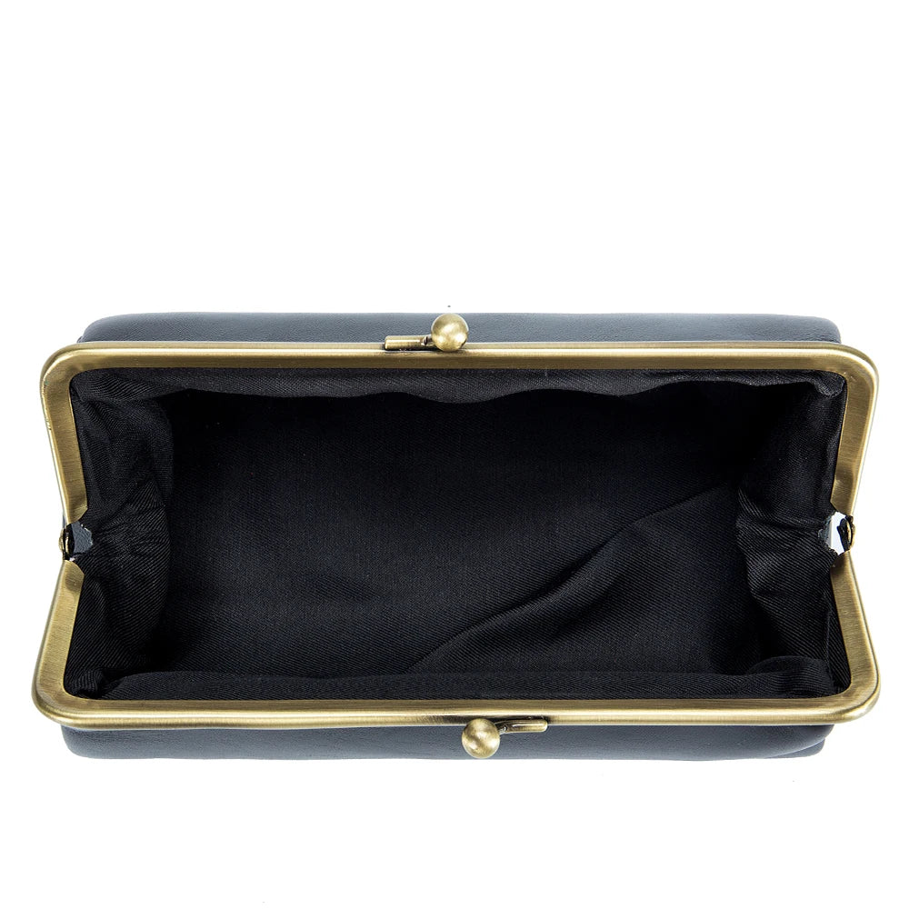 Metal Buckle Clutch Bag for Women, Evening Bags