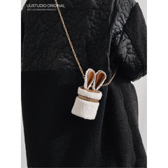 COY UUSTUDIO Mini Rabbit Lipstick Cross-body Bag