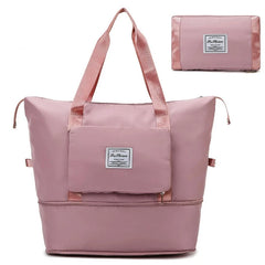 CPDD Large Gym Bag Waterproof Expandable Handbag