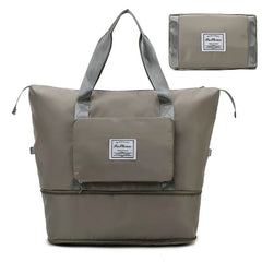 CPDD Large Gym Bag Waterproof Expandable Handbag