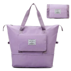 CPDD Large Gym Bag Waterproof Expandable Handbag