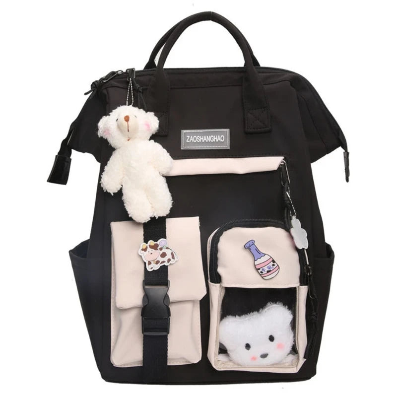 CPDD Pastel Candy Colours Backpack for Women/Men