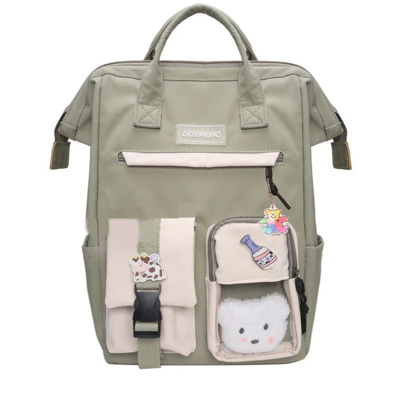 CPDD Pastel Candy Colours Backpack for Women/Men