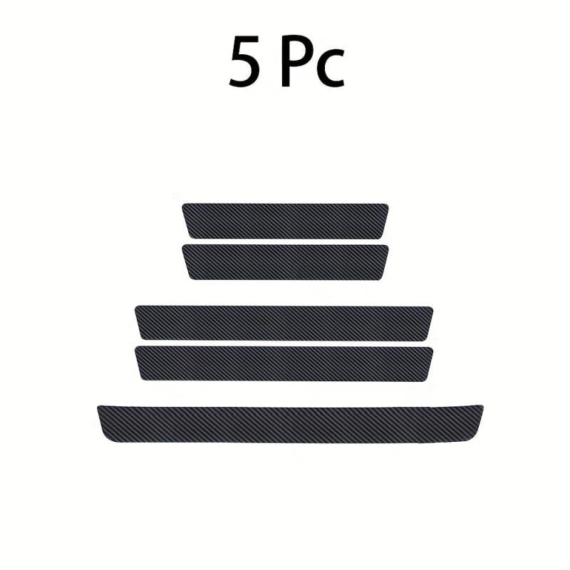 Carbon Fiber Car Door Sill Protector Scuff Plate Scratch Pad for 99 Car Models