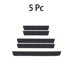 Carbon Fiber Car Door Sill Protector Scuff Plate Scratch Pad for 99 Car Models