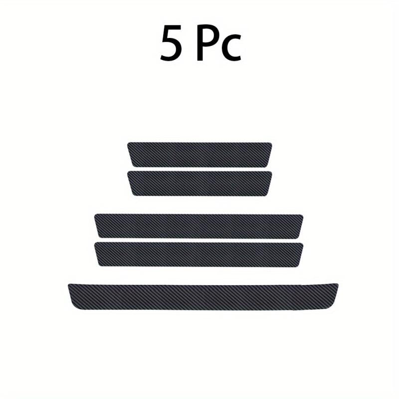 Carbon Fiber Car Door Sill Protector Scuff Plate Scratch Pad for 99 Car Models