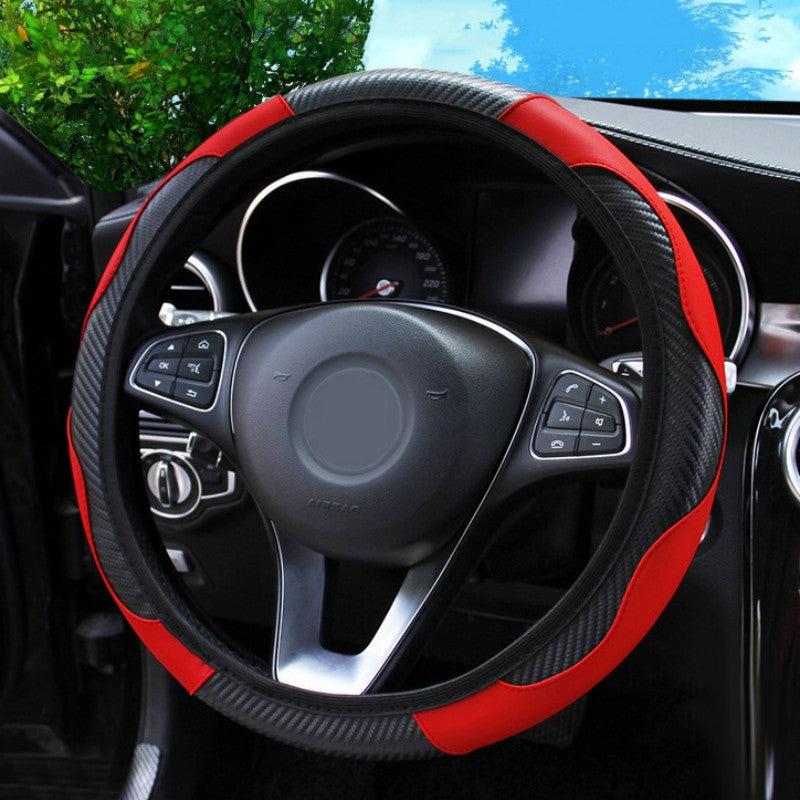 15 Inch Anti Slip Car Steering Wheel Cover Car Decor Accessaries