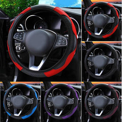 15 Inch Anti Slip Car Steering Wheel Cover Car Decor Accessaries