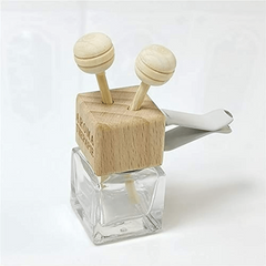 Empty Bottle Car Air Freshener Vent Clip Auto Perfume Diffuser Bottle