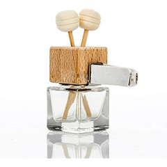 Empty Bottle Car Air Freshener Vent Clip Auto Perfume Diffuser Bottle
