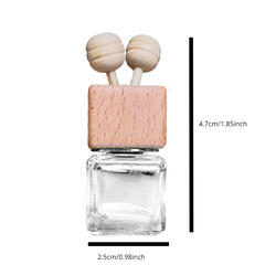 Empty Bottle Car Air Freshener Vent Clip Auto Perfume Diffuser Bottle