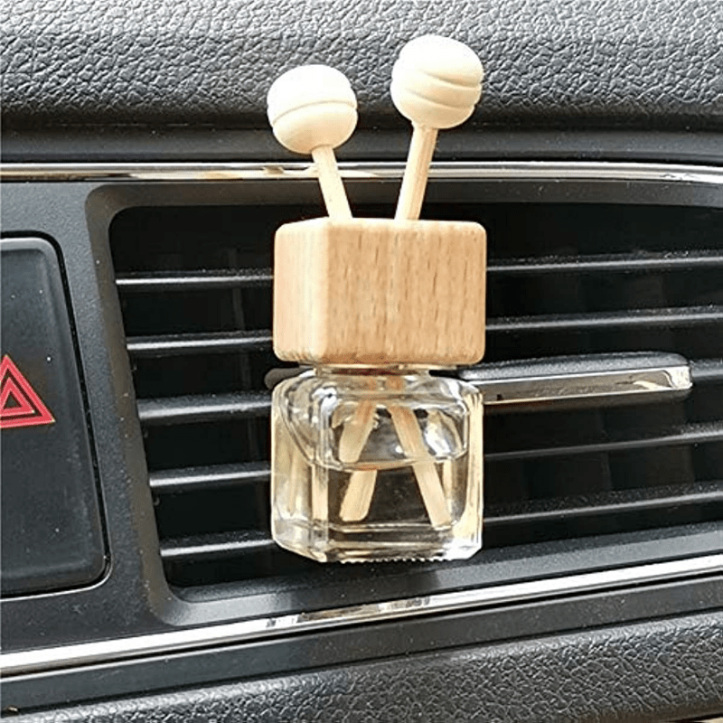 Empty Bottle Car Air Freshener Vent Clip Auto Perfume Diffuser Bottle