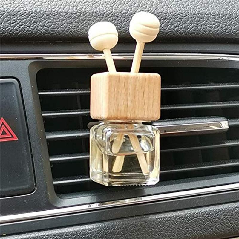 Empty Bottle Car Air Freshener Vent Clip Auto Perfume Diffuser Bottle