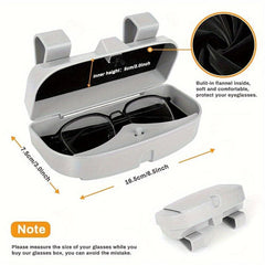 Car Sun Visor Glasses Case Organizer