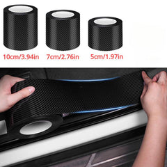 Nano Carbon Fiber Car Sticker Protector Strip Anti Scratch Tape