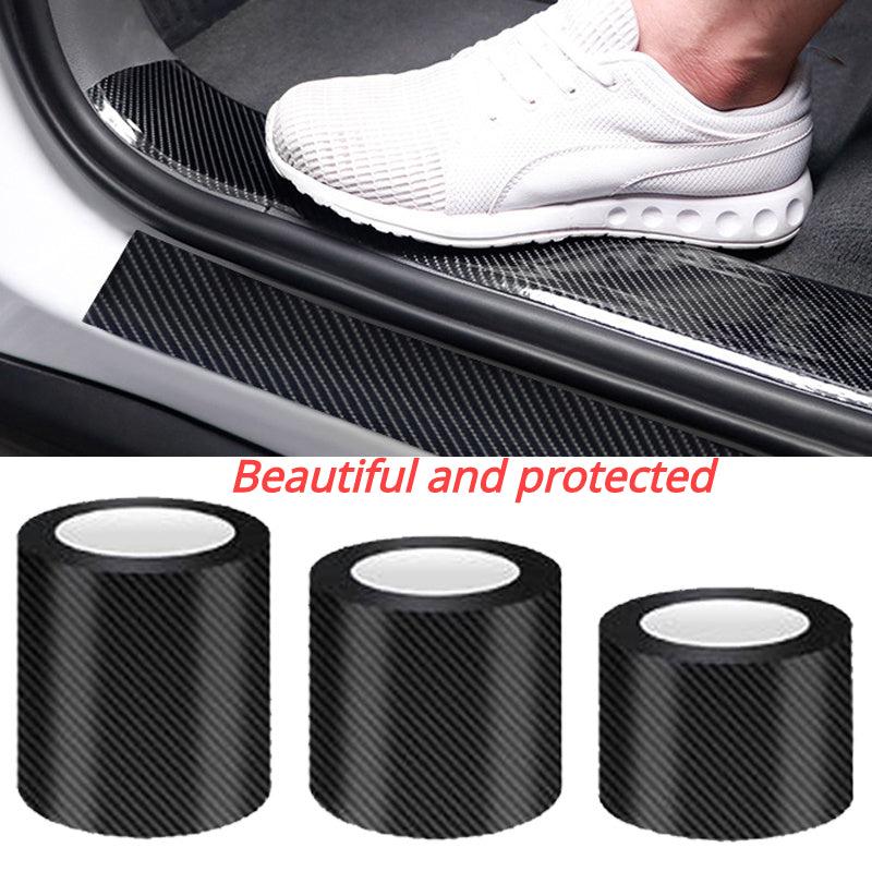 Nano Carbon Fiber Car Sticker Protector Strip Anti Scratch Tape