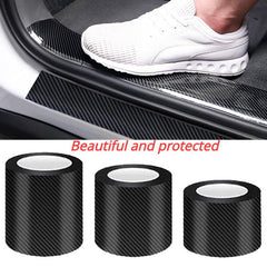 Nano Carbon Fiber Car Sticker Protector Strip Anti Scratch Tape
