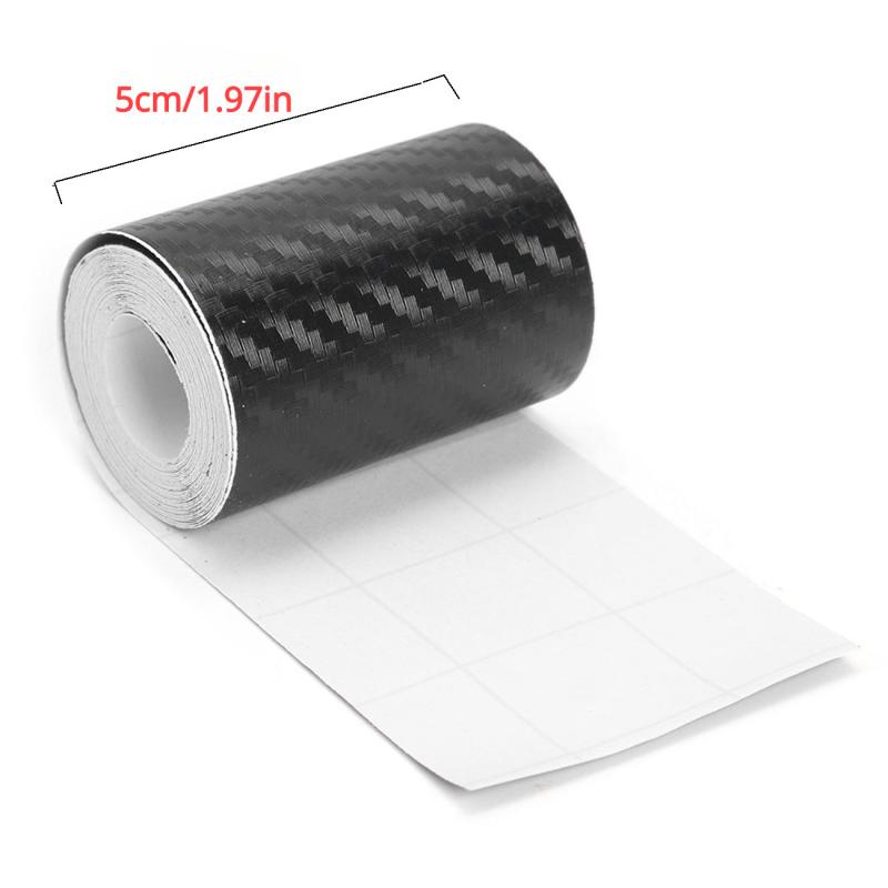 Nano Carbon Fiber Car Sticker Protector Strip Anti Scratch Tape