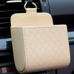 Car Air Outlet Storage Bag Phone Hanging Box