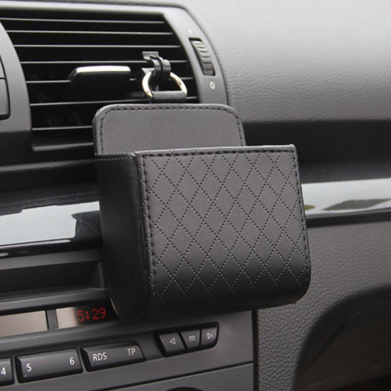 Car Air Outlet Storage Bag Phone Hanging Box