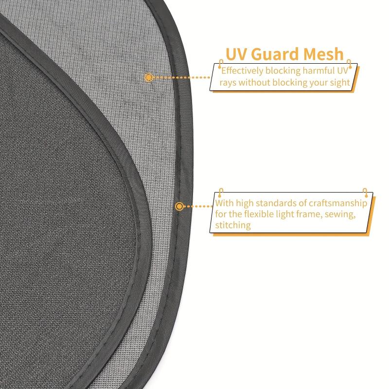 Car Sun Visor Side Curtain Heat Insulation Blackout Cloth