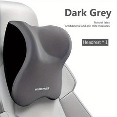 Car Headrest Lumbar Pillow Memory Foam Neck Waist Support