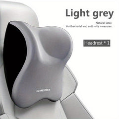 Car Headrest Lumbar Pillow Memory Foam Neck Waist Support