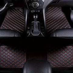 Waterproof Leather Car Mats Set of 4